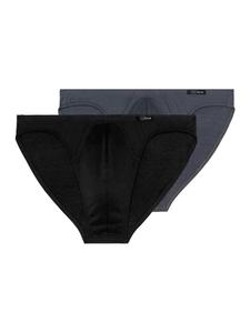 HOM Трусы/нижнее белье из высококачественного хлопка, черные/серые