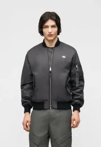 Бомбер с логотипом мира Alpha Industries, Vintage Grey