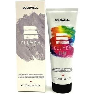 Полуперманентная краска для волос Elumen Play Metallic Silver 120 мл, Goldwell