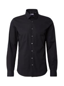 Рубашка Slim Fit на пуговицах Calvin Klein, Black