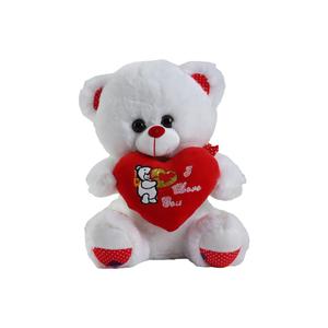 Плюшевый медвежонок Heart Hugging Bear Dolls высотой 30см/40см/50см AZLCL, белый