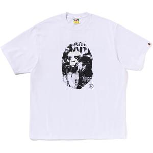 Футболка с принтом логотипа A BATHING APE, белый