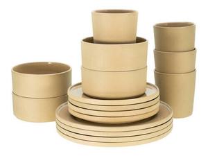 Столовый набор Creatable, песочногоа