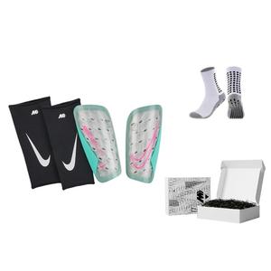 Футбольные щитки Resin, Vinyl Acetate тренировочные взрослые защитные Nike, Leg Protection Board+Soccer Socks+Gift Box Set