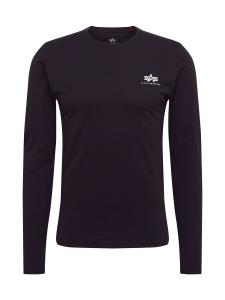 Лонгслив ALPHA INDUSTRIES Shirt, черный