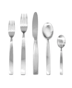 Набор столовых приборов в средиземноморском стиле, 20 предметов Mepra, silver-tone