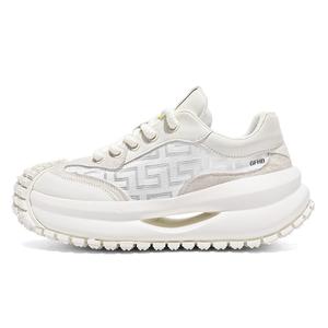 Износостойкие дышащие низкие кроссовки для детей и подростков Kung Fu partners, белый