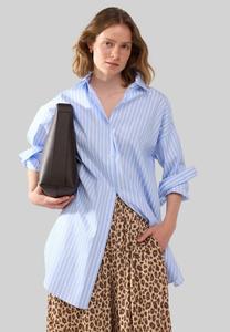 Рубашка LONG Lindex, светло-голубой