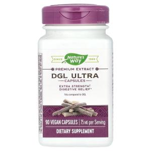 Экстракт Nature's Way Premium DGL Ultra 75 мг