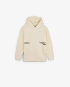 Детская толстовка с капюшоном и карманом-кенгуру Scalpers, белый