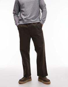 Свободные брюки Carhartt WIP Floyde коричневого цвета