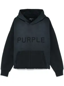 Худи Shadow Wordmark Purple Brand, черный