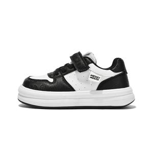 Женские кроссовки для скейтбординга Mickey Series с противоскользящим покрытием и износостойкими протекторами, легкие и низкие Disney, Black White