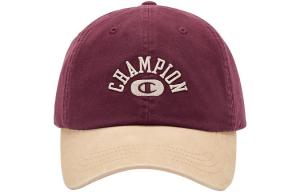 Хлопковая бейсболка унисекс красная Champion, тёмно-синяя