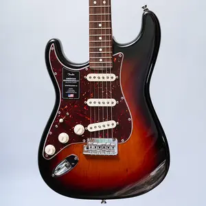 Fender American Professional II Stratocaster для левши в расцветке 3-Color Sunburst