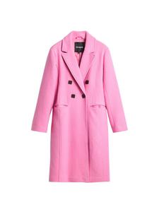Зимнее пальто Desigual, розовый