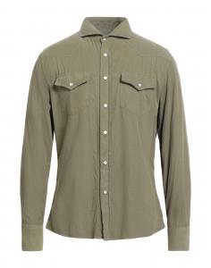 Рубашка Brunello Cucinelli, зеленый