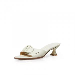 Туфли женские Deep Breath с открытым носком, белый