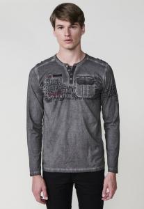Топ Koroshi KOROSHI LONG-SLEEVE, Gris Grey/Grey