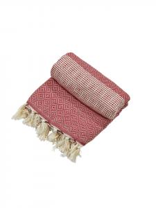 Cats Collection Клетчатый диван с бриллиантом в красном цвете