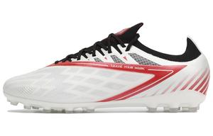Теневые 1.0 MG Мультигрунт Искусственное покрытие Противоскользящие Износостойкие Футбольные бутсы Мужские Белый Черный Красный KELME