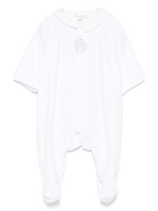 Tartine Et Chocolat пижама с вышитым логотипом, белый