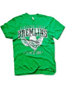 Футболка Кингстон Фоллс 1984 зеленого цвета Gremlins