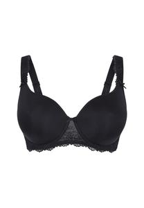 Бюстгальтер-футболка – большие размеры DAILY LINGADORE, черный