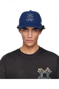 Военно-Морская холщовая кепка с контуром Amiri, Midnight Blue