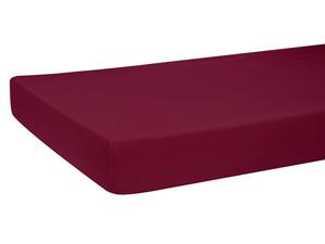 Простыня на резинке beties BasicSoft, красный - 90-100 х 200 см