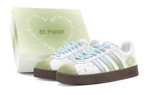 Adidas Neo Кроссовки для скейтбординга VL Court 2.0, унисекс, низкие, синие/зеленые