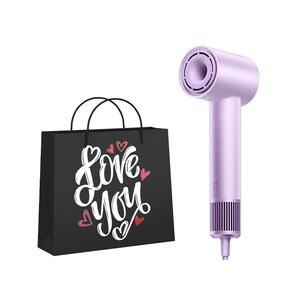 YLH501 Фен 1600W с отрицательными ионами для быстрой сушки и ухода за волосами Mi, H501 Purple Valentine's Day gift box