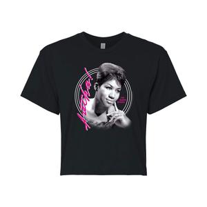Укороченная футболка с рисунком Aretha Franklin Soul Queen для юниоров Licensed Character