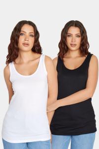 Жилеты 2 шт Long Tall Sally, черный