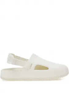 Мюли с ремешком на пятке и тисненым логотипом Nike, белый