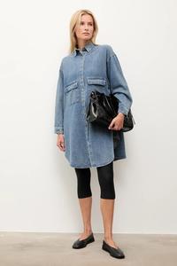 Джинсовая рубашка Answear.Lab, синий