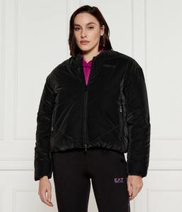 Куртка-Бомбер Cropped fit Ea7, черный