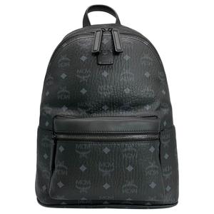 Покрытый тканью рюкзак Trumpets унисекс черный MCM
