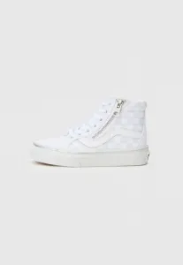 Sk8 hi reissue унисекс высокие кроссовки Vans, Metallic Silver-Coloured/True White