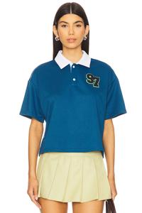 Поло Alinia Superdown, blue