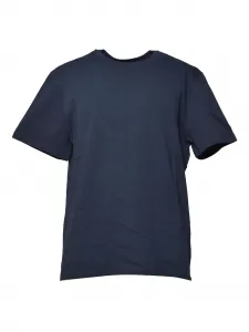 Футболка с короткими рукавами и круглым вырезом JIL SANDER, синий