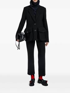 Брюки Ismene средней посадки черного цвета Proenza Schouler, черный