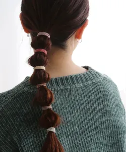 Набор цветных резинок для волос Colleca La, цвет Brown Mix