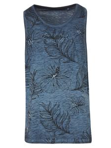 Рубашка KOROSHI, темно-синий/светло-голубой