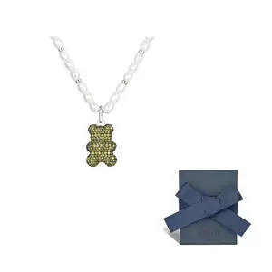 Apm Monaco YUMMY 925 Стерлинг Сильвер Колье Женское Green