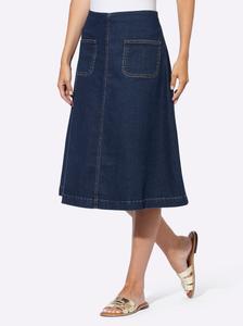 Юбка heine, темно-синий