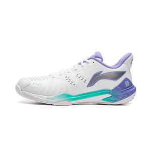 Кроссовки LINING Badminton Shoes Unisex Low-top White/Purple, фиолетовый