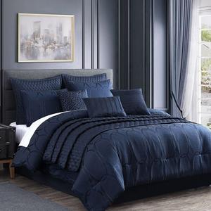 Набор одеял Riverbrook Home Destiny с декоративными подушками в тон, цвет Dark Blue