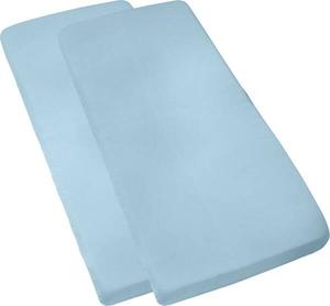 Простынь на подгонке REDBEST 2er-Pack 209150, 70x1x120-140 см цвет rauchblau