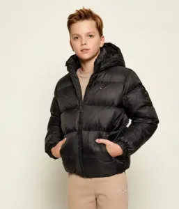 Пуховая куртка regular fit Tommy Hilfiger, черный